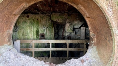 Bunker insides.