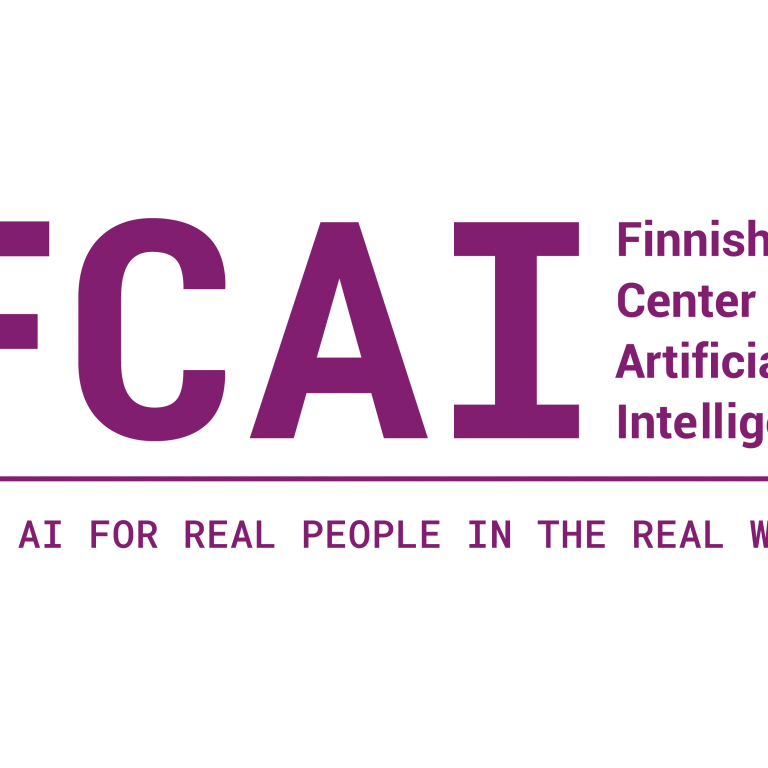 FCAI logo in purple colour.