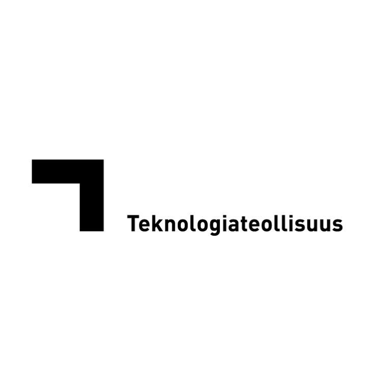 Technology Industries of Finland black logo on white background