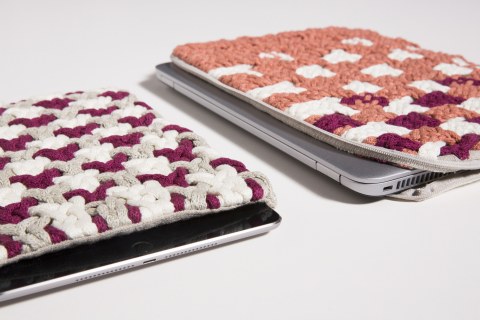 Colourful iPad cases made of Ioncell