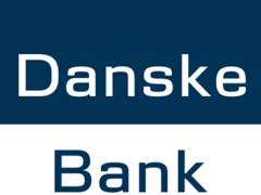 Logo of Danske Bank.